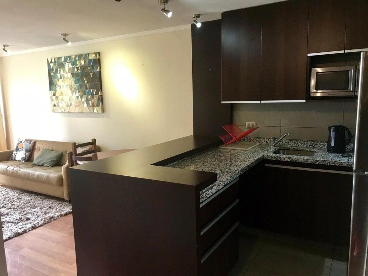 Mirando A Parque Arauco Apartment Santiago Ngoại thất bức ảnh