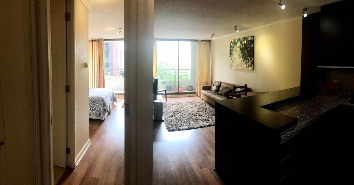 Mirando A Parque Arauco Apartment Santiago Ngoại thất bức ảnh