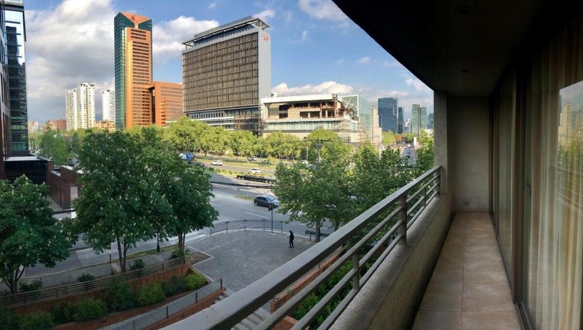 Mirando A Parque Arauco Apartment Santiago Ngoại thất bức ảnh