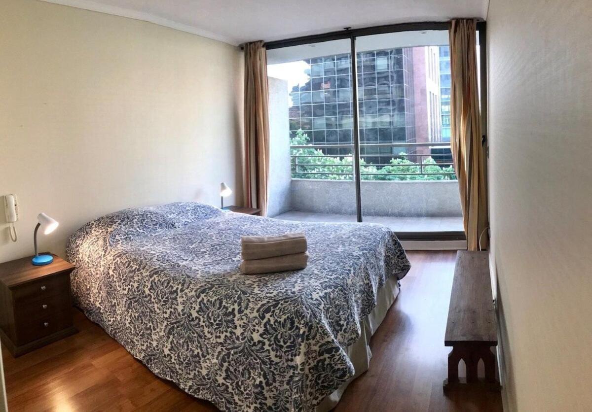 Mirando A Parque Arauco Apartment Santiago Ngoại thất bức ảnh